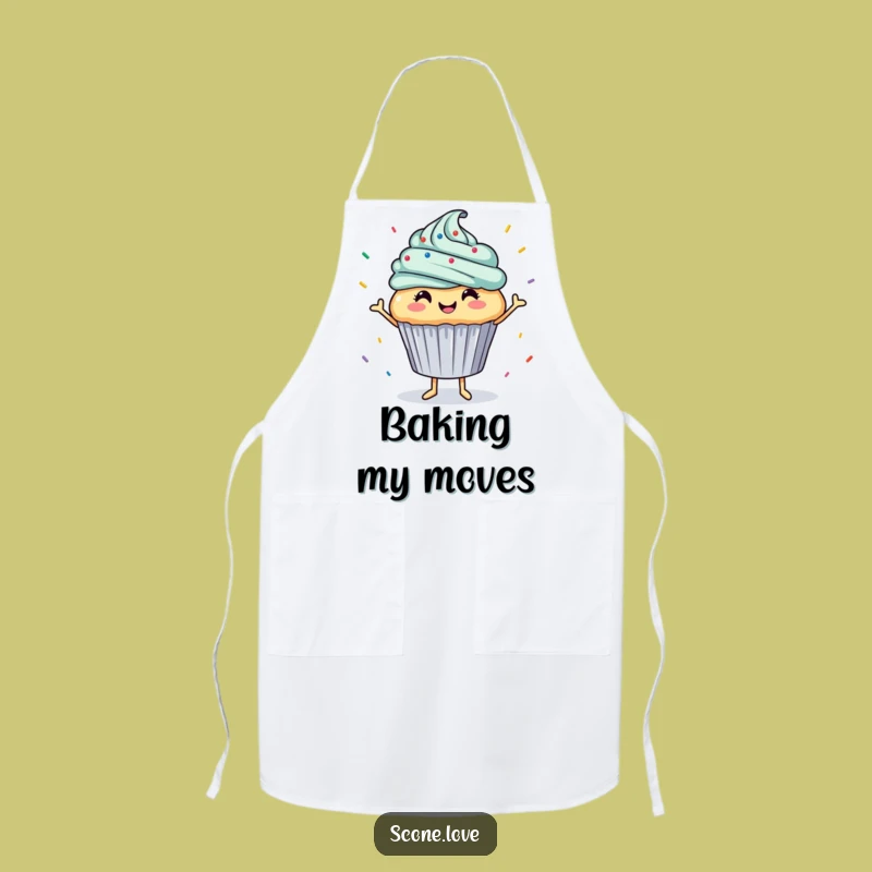 Funny Kitchen Apron: Cupcake Dancer, Sprinkle Chef Gift