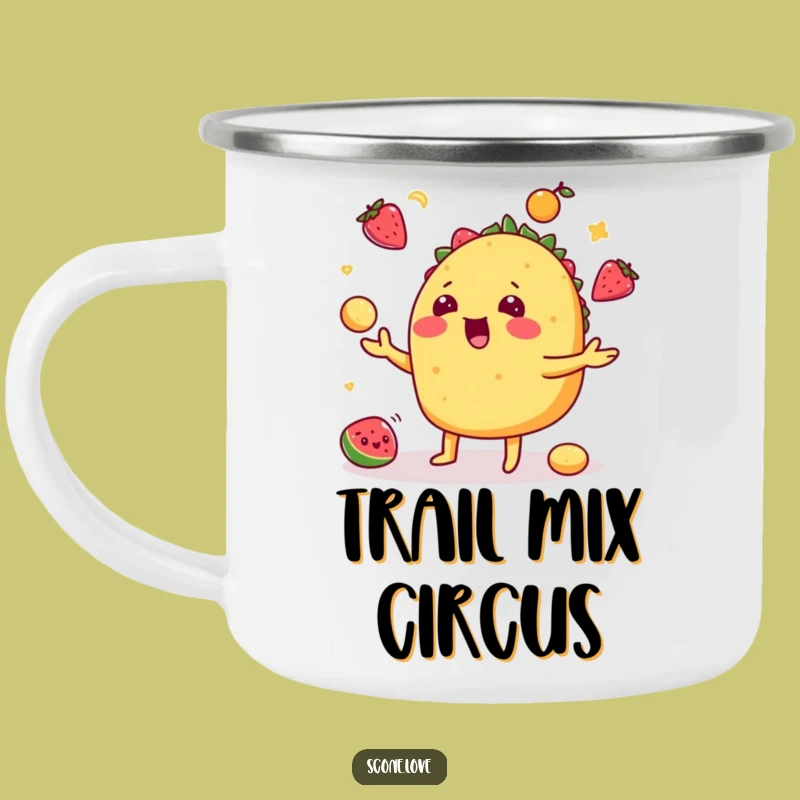 Funny Taco Camping Mug: Playful Fiesta Fuel for Adventures