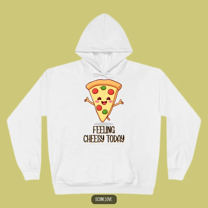 Funny Pizza Dance Hoodie - Cozy & Hilarious Comfort for Foodies