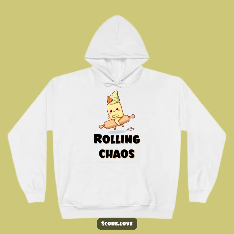 Funny Kawaii Scone Hoodie: Stay Cozy Through Kitchen Calamities