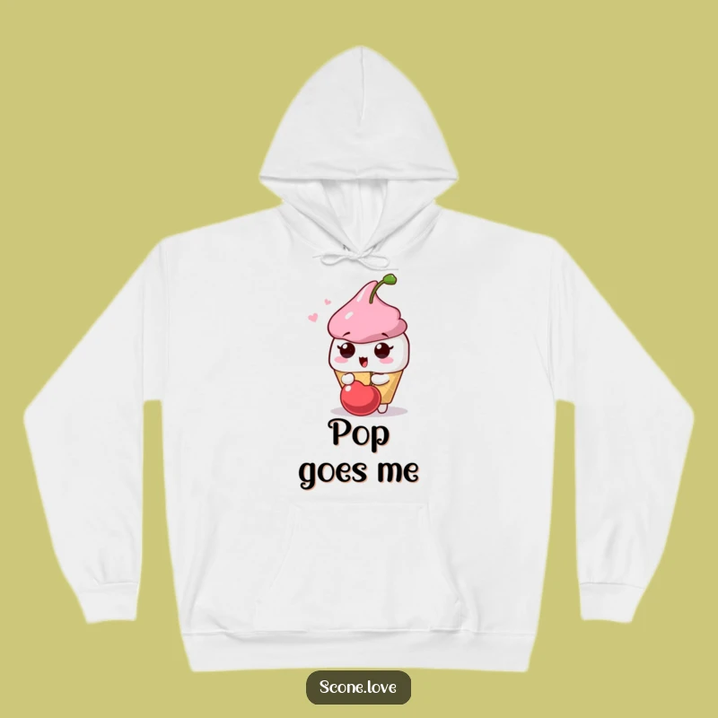 Funny Surprised Scone Hoodie: Stay Cozy and Amused with This Hilarious Design