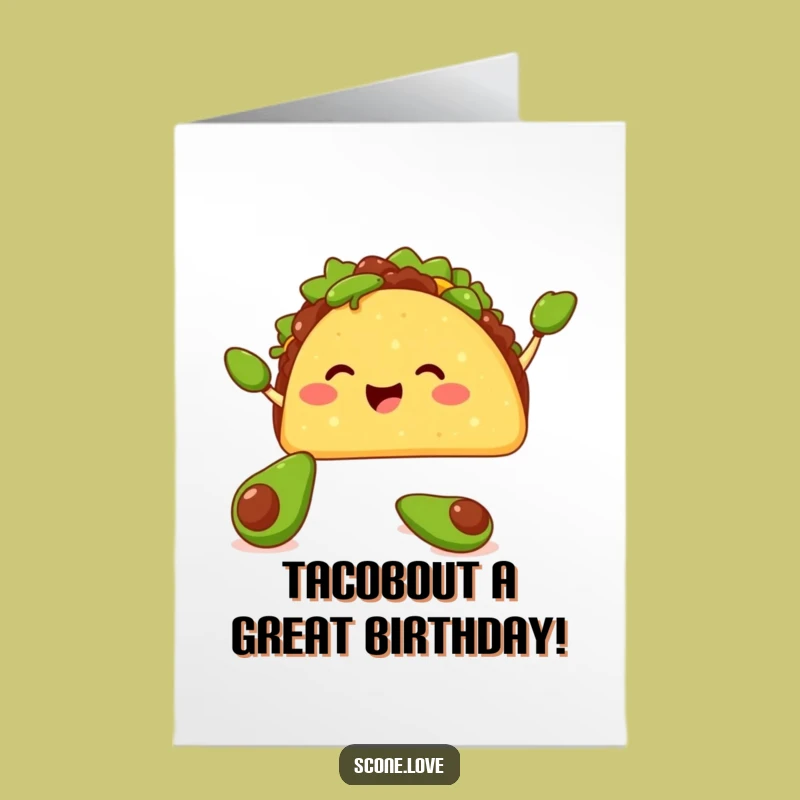 Free Printable Birthday Card: Taco Juggling Fun for a Hilarious Downloadable Gift