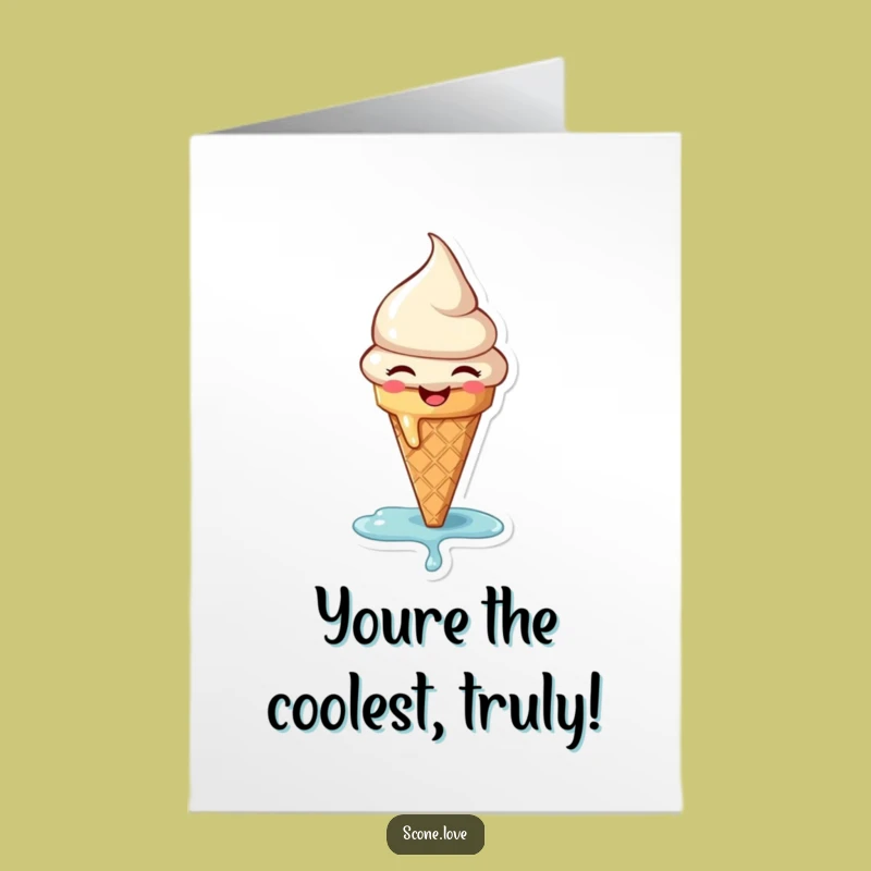 Free Printable Congrats Card: Melting with Happiness - Humorous Downloadable Gift