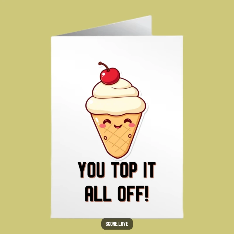 Free Printable Winking Scone Card: Hilarious Downloadable Gift for a Smashing Success