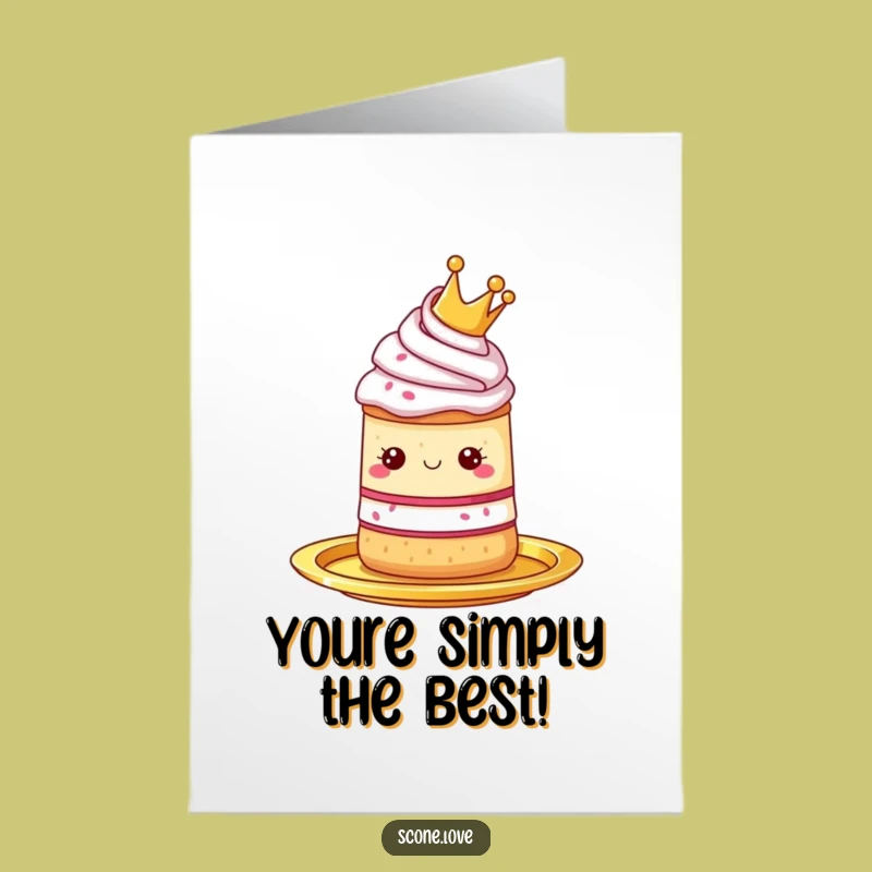 Free Printable Congrats Card: Royal Scone Celebrates Your Success!