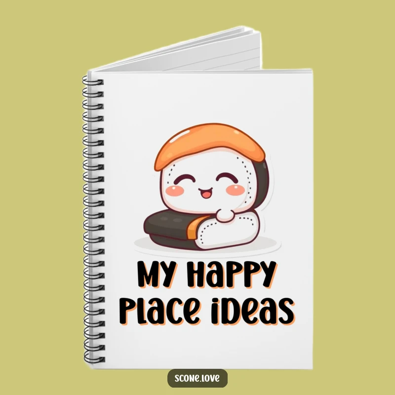 Funny Sushi Notebook: Happy Ideas for Your Notes
