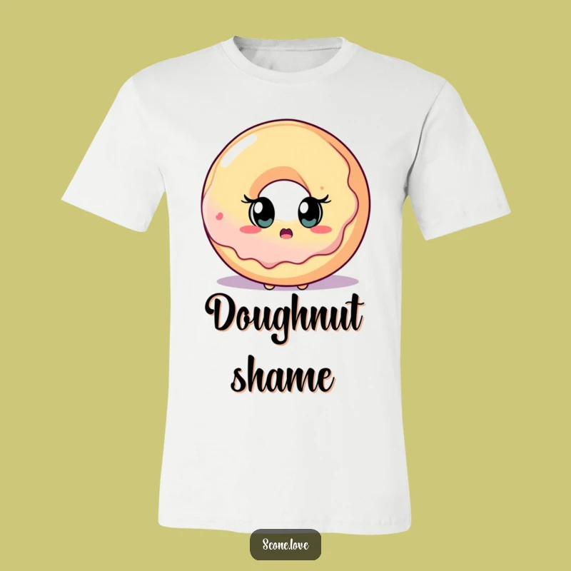 Funny Scone Donut Shock T-Shirt: Hilarious Pastry Lover Tee