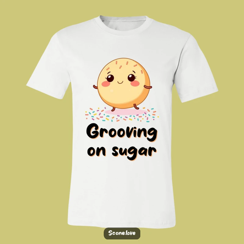Funny Dancing Donut T-Shirt Spread Joy With Every Step