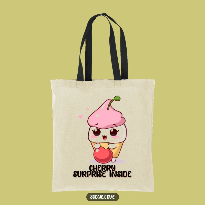 Funny Surprised Scone Tote Bag: Carry Your Essentials with Playful Flair