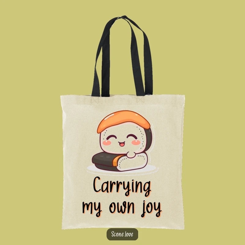 Funny Sushi Tote Bag: Carry Your Essentials with Happy Style